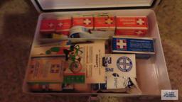 Lot of first aid items