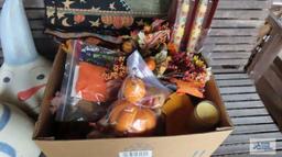 Holiday decorative items and gourds