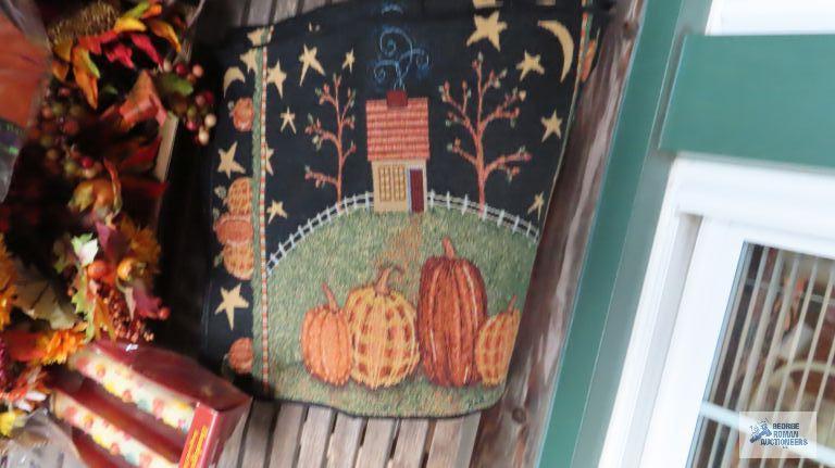 Holiday decorative items and gourds