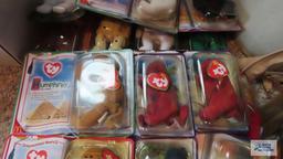 Unopened package of beanie baby characters