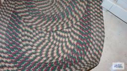 braided throw rugs