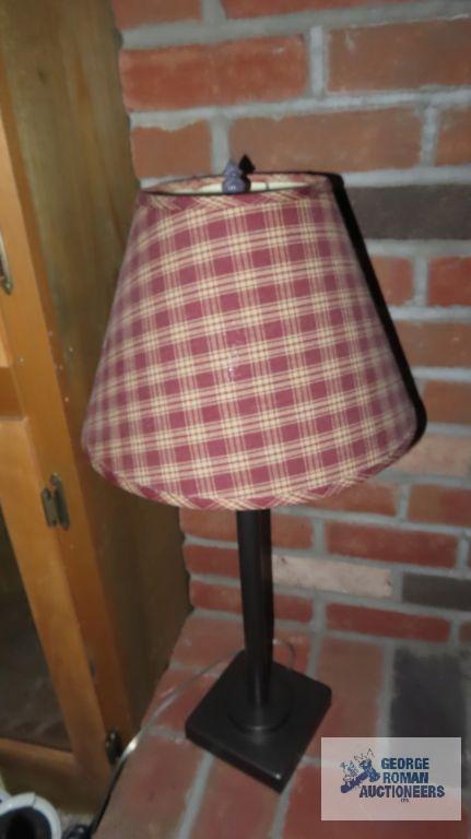 Gingham shade...lamps