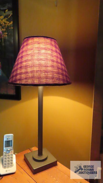 Gingham shade...lamps
