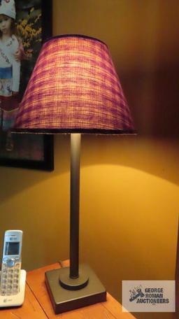 Gingham shade...lamps