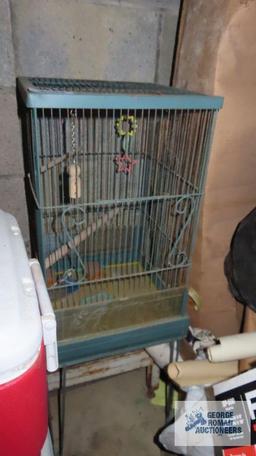 freestanding bird cage