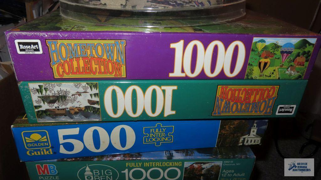 Stack of difficult puzzles