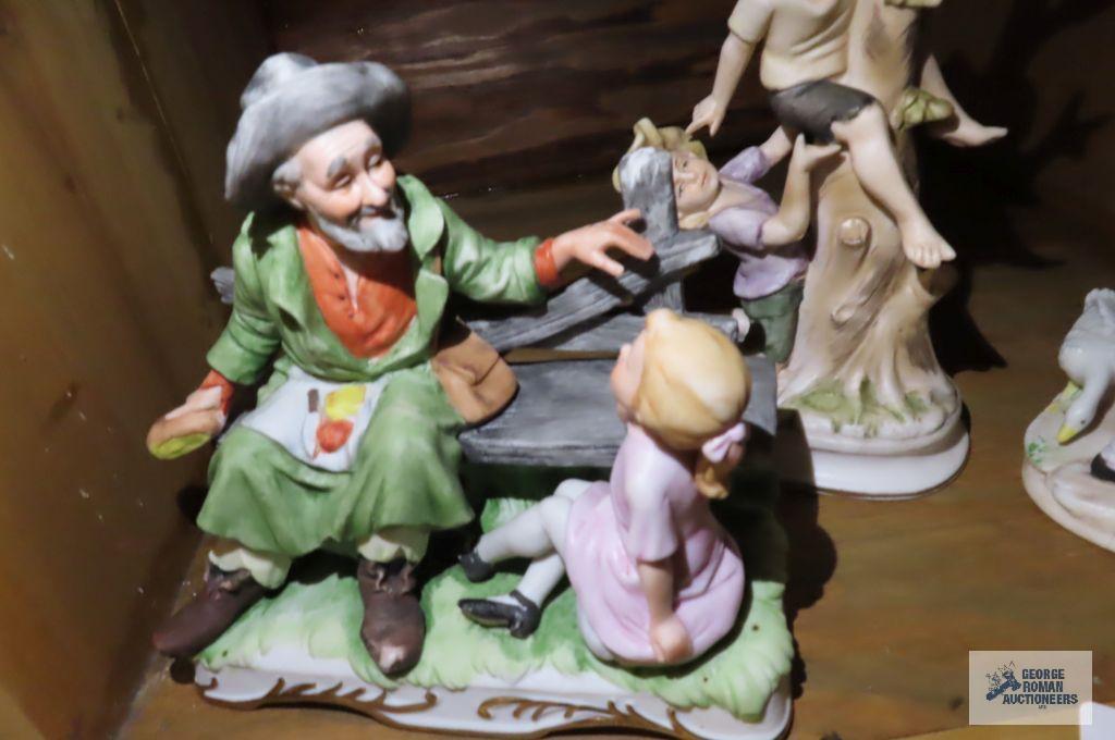 Three Lefton figurines