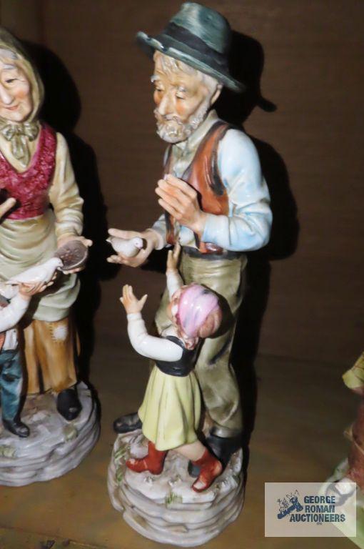 Four Norleans figurines