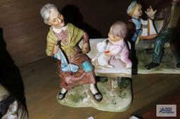 Four Norleans figurines