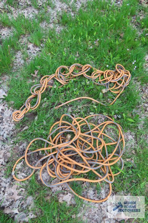 Two heavy duty rigid extension cords