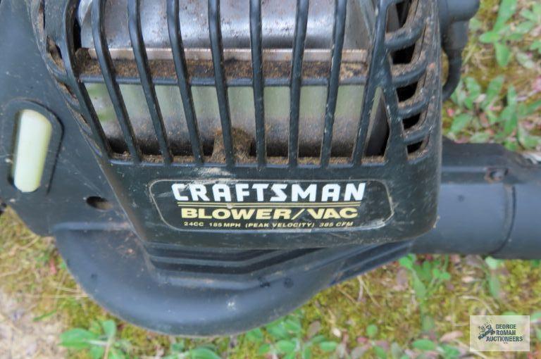 Homelite gas weed eater, Craftsman gas blower and Craftsman electric 15-in weed eater