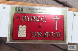 The Bible in drama audio tape set with stand