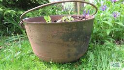 Cast iron cauldron