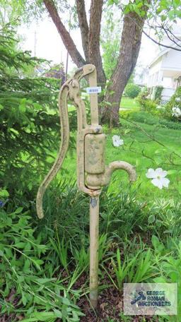 Antique water pump made by Myers