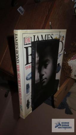 Billy Joel CD collection and James Bond the secret world of 007 book