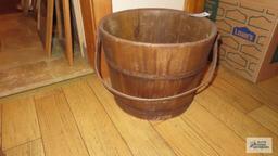 Wooden bucket