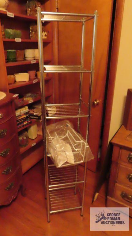 Metal wire shelf...unit and other storage unit rack