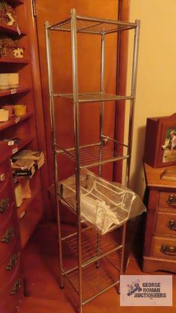 Metal wire shelf...unit and other storage unit rack
