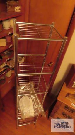 Metal wire shelf...unit and other storage unit rack