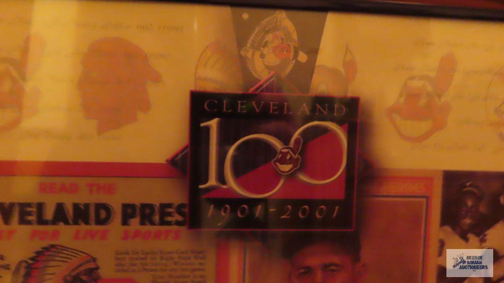 picture of 100 years of the Cleveland Indians 1901 to 2001