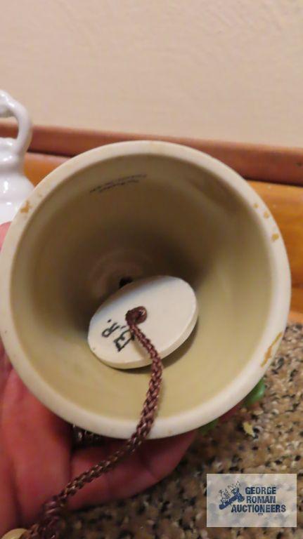Variety of bells and ceramic trinket holder
