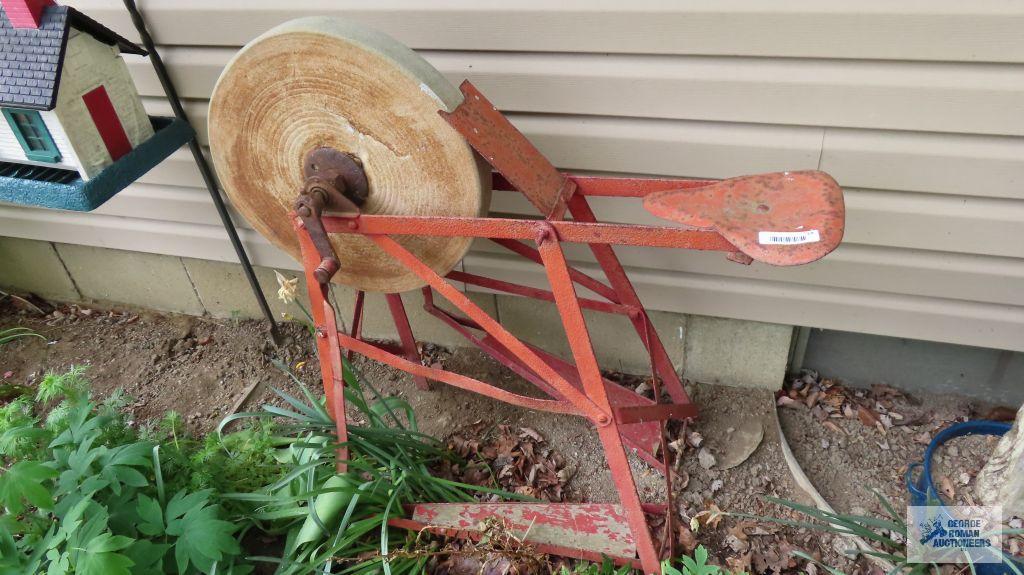 Antique manual sharpener