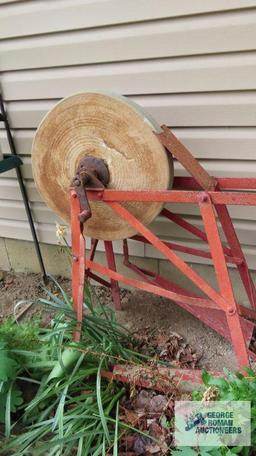 Antique manual sharpener