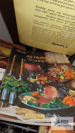 Variety of cookbooks