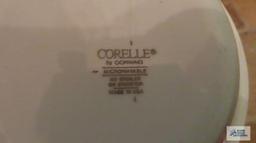 Corelle ivy printed dinnerware service for 8 plus