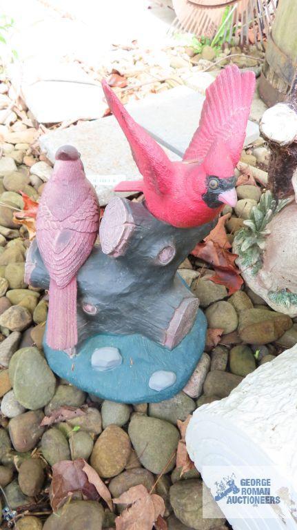 Cement frog decoration, children plastic outdoor decoration and etc