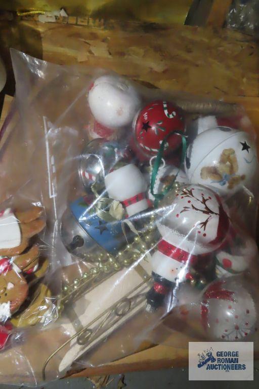 Ceramic nativity,...Christmas ornaments, wall plaques, etc