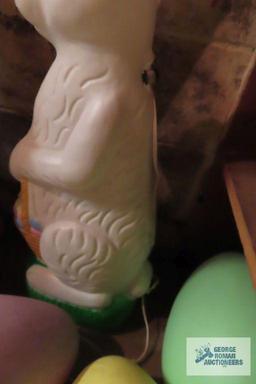 Easter Bunny and eggs blow molds