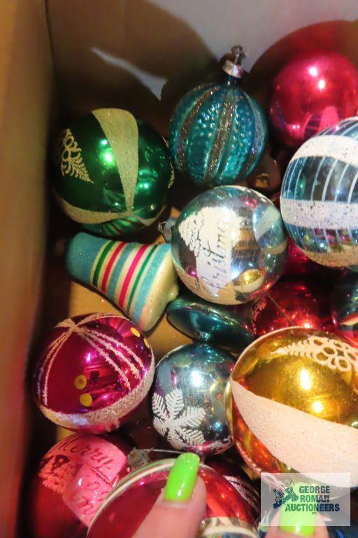 Vintage and other Christmas ornaments