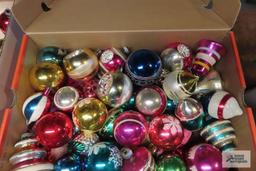 Vintage and other Christmas ornaments