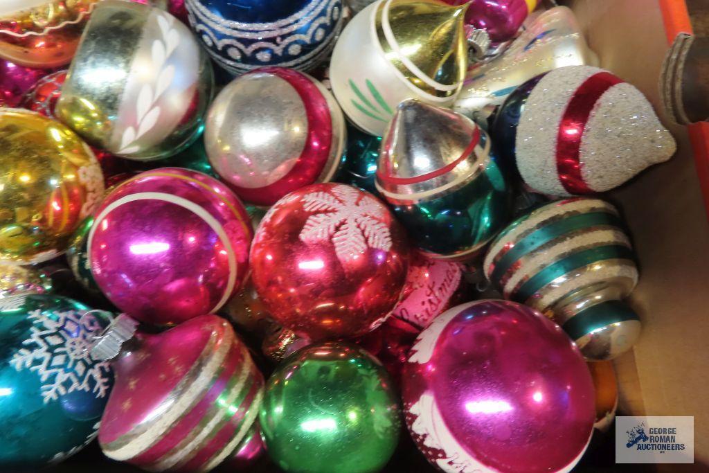 Vintage and other Christmas ornaments