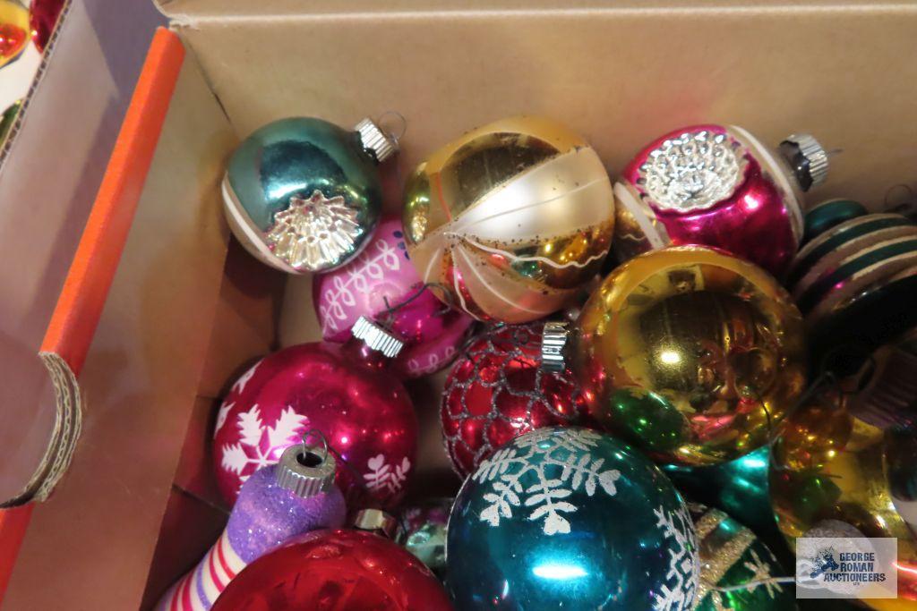 Vintage and other Christmas ornaments