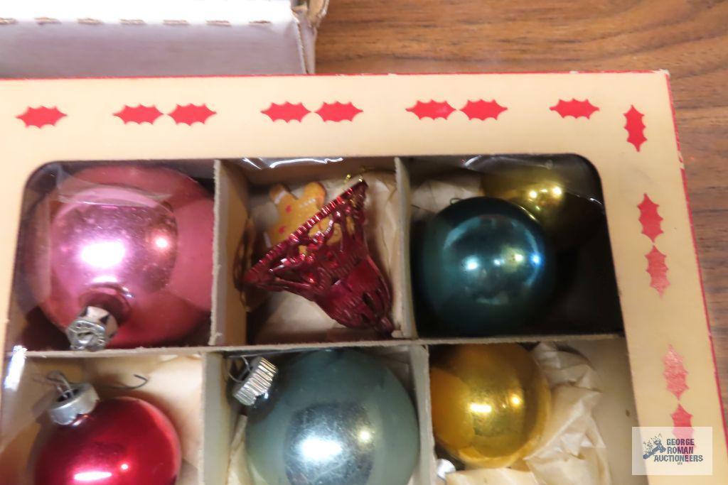 Vintage and other Christmas ornaments