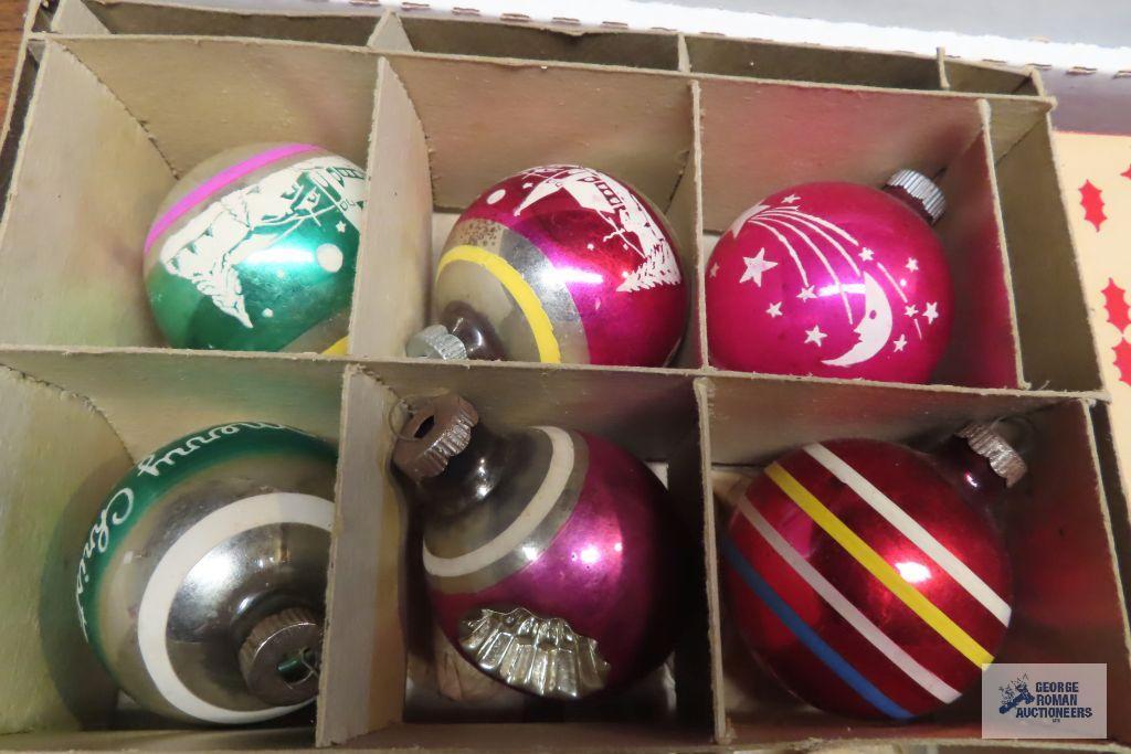 Vintage and other Christmas ornaments