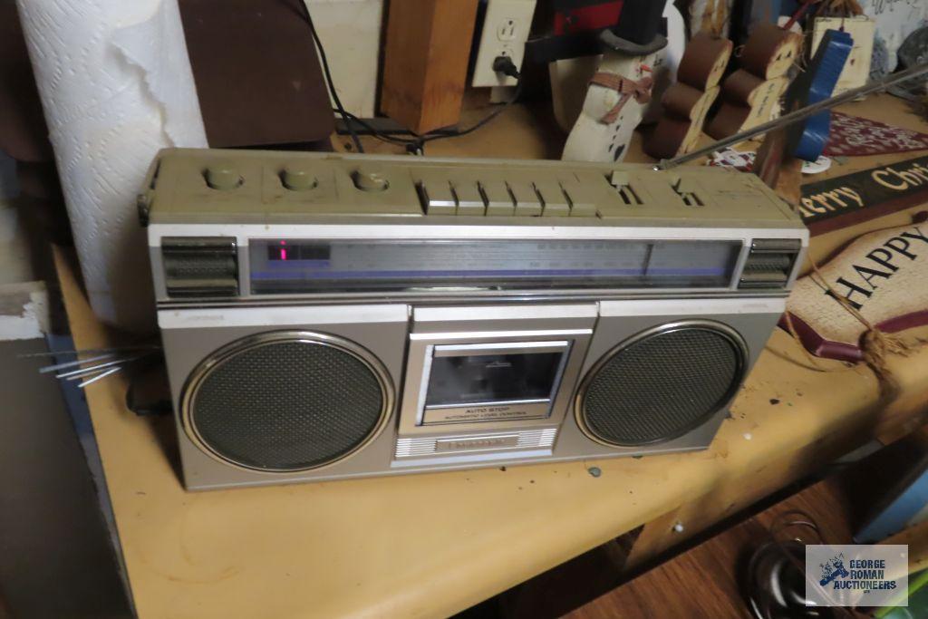 Panasonic AM/FM stereo radio cassette recorder