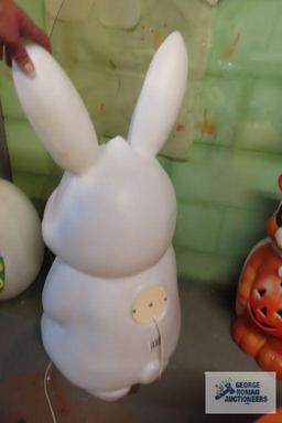 Easter Bunny blow mold