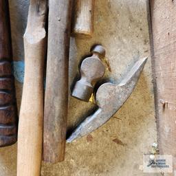 Hammers and hammer parts
