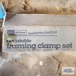 Craftsman framing clamp set with box