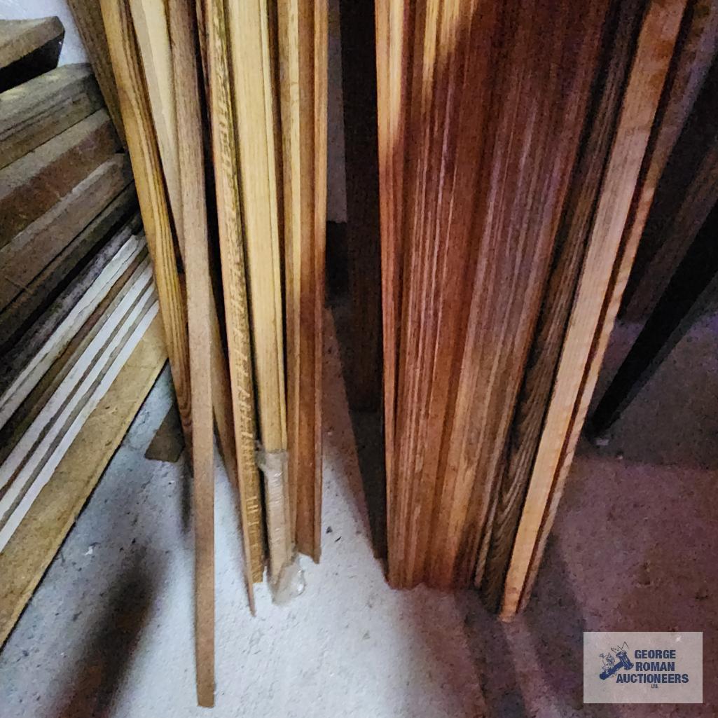 Lot of Oak trim and etc