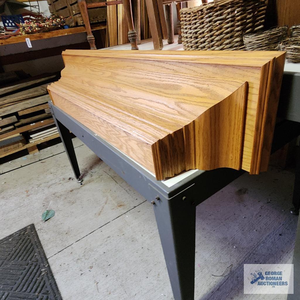 Oak mantle top