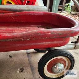 Antique metal wagon