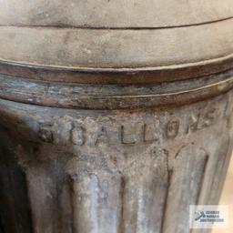 Geo. D Ellis & Sons...antique 5 gallon milk can