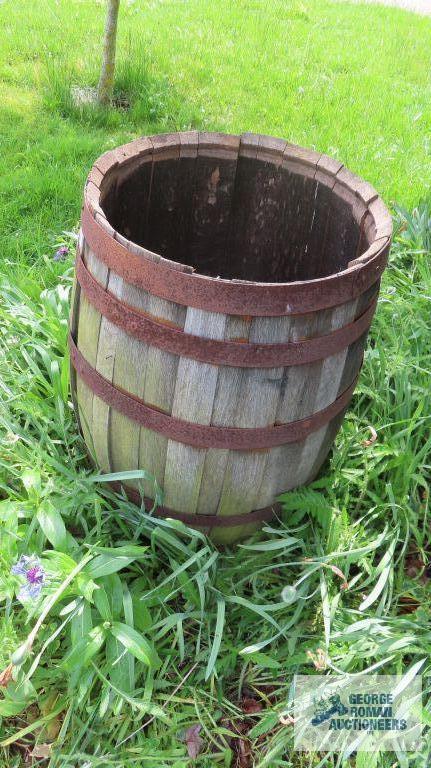 Antique whiskey barrel