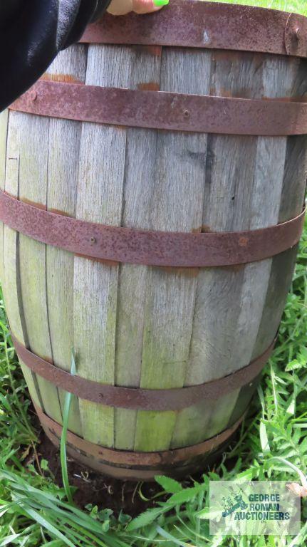 Antique whiskey barrel