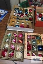 Vintage and other Christmas ornaments