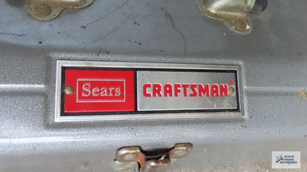 Craftsman toolbox...with Craftsman wrenches, power extension bar set and etc